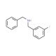 Benzyl-(3-fluoro-benzyl)-amine (CAS 436086-79-2) - chemical structure image