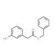 Benzyl 3-hydroxyphenylacetate (CAS 295320-25-1) - chemical structure image