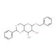 Benzyl 4,6-O-Benzylidene-β-D-glucopyranoside (CAS 58006-32-9) - chemical structure image