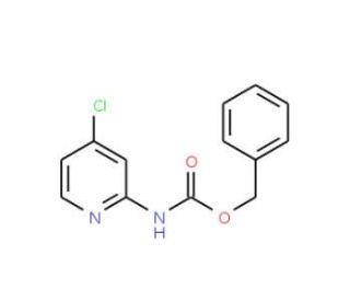 Benzyl 4-chloropyridin-2-ylcarbamate (CAS 1073372-14-1) - chemical structure image
