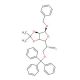 Benzyl 5-Amino-5-deoxy-2,3-O-isopropylidene-6-O-trityl-α-D-mannofuranoside (CAS 91364-15-7) - chemical structure image