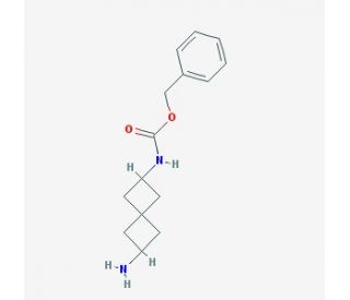 Benzyl 6-aminospiro[3.3]hept-2-ylcarbamate - chemical structure image