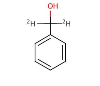 Benzyl alcohol-&alpha;,&alpha;-d2 (CAS 21175-64-4) - chemical structure image