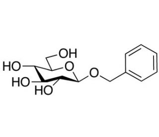 Benzyl &beta;-D-Glucopyranoside (CAS 4304-12-5) - chemical structure image