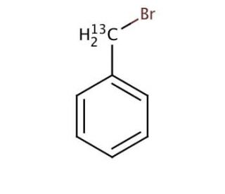 Benzyl bromide-&alpha;-13C (CAS 69838-86-4) - chemical structure image