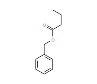 Benzyl butyrate (CAS 103-37-7) - chemical structure image