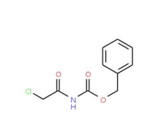 benzyl chloroacetylcarbamate (CAS 16001-64-2) - chemical structure image