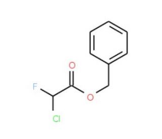 Benzyl chlorofluoroacetate (CAS 243659-11-2) - chemical structure image