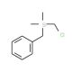 Benzyl(chloromethyl)dimethylsilane (CAS 5356-99-0) - chemical structure image