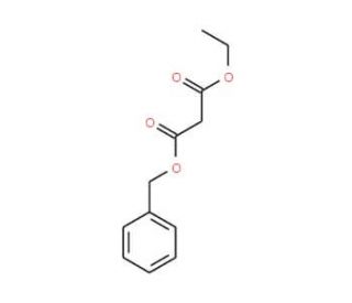 Benzyl ethyl malonate (CAS 42998-51-6) - chemical structure image