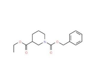 Benzyl ethyl piperidine-1,3-dicarboxylate (CAS 310454-53-6) - chemical structure image