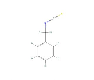Benzyl Isothiocyanate-d7 (CAS 1246818-63-2) - chemical structure image