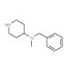 Benzyl-methyl-piperidin-4-yl-amine (CAS 76167-62-9) - chemical structure image
