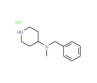 Benzyl-methyl-piperidin-4-yl-amine dihydrochloride - chemical structure image
