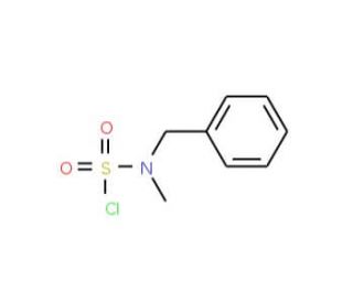 Benzyl(methyl)sulfamoyl chloride (CAS 36959-70-3) - chemical structure image