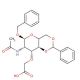 Benzyl N-Acetyl-4,6-O-benzylidene Normuranic Acid (CAS 14595-22-3) - chemical structure image