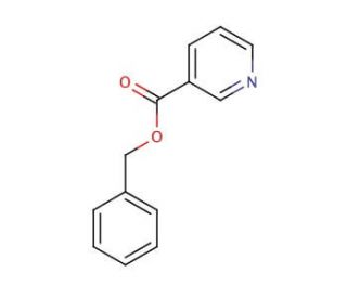 Benzyl nicotinate (CAS 94-44-0) - chemical structure image