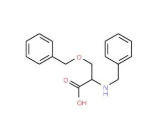 Benzyl-O-benzyl-serine methyl ester (CAS 201209-83-8) - chemical structure image