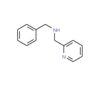 Benzyl-pyridin-2-ylmethyl-amine (CAS 18081-89-5) - chemical structure image
