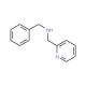 Benzyl-pyridin-2-ylmethyl-amine (CAS 18081-89-5) - chemical structure image