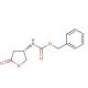 Benzyl (S)-(−)-tetrahydro-5-oxo-3-furanylcarbamate (CAS 87219-29-2) - chemical structure image