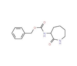 Benzyl (S)-(2-oxoazepan-3-yl)carbamate (CAS 103478-12-2) - chemical structure image