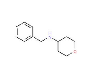 Benzyl-(tetrahydropyran-4-yl)amine (CAS 443344-23-8) - chemical structure image