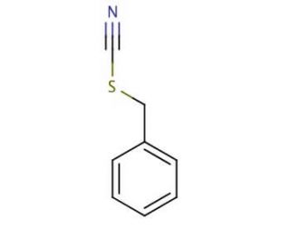 Benzyl thiocyanate (CAS 3012-37-1) - chemical structure image