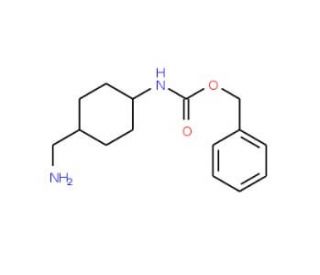 Benzyl trans-4-aminomethylcyclohexylcarbamate (CAS 177582-74-0) - chemical structure image