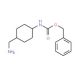 Benzyl trans-4-aminomethylcyclohexylcarbamate (CAS 177582-74-0) - chemical structure image