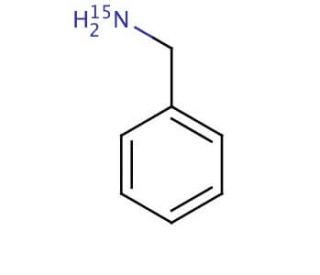 Benzylamine-15N (CAS 42927-57-1) - chemical structure image
