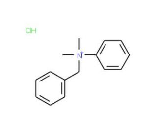 Benzyldimethylphenylammonium Chloride (CAS 3204-68-0) - chemical structure image