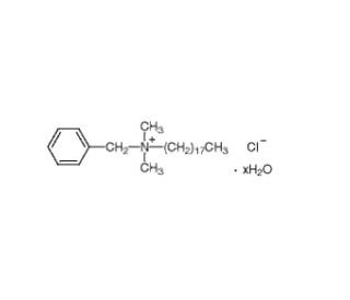 Benzyldimethylstearylammonium Chloride (CAS 122-19-0) - chemical structure image