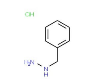 Benzylhydrazine hydrochloride (CAS 1073-62-7) - chemical structure image