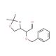 Benzyloxy-(2,2-dimethyl-[1,3]dioxolan-4-yl)-acetaldehyde (CAS 125512-36-9) - chemical structure image