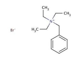 Benzyltriethylammonium bromide (CAS 5197-95-5) - chemical structure image