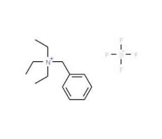 Benzyltriethylammonium tetrafluoroborate (CAS 77794-93-5) - chemical structure image