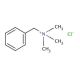 Benzyltrimethylammonium chloride (CAS 56-93-9) - chemical structure image