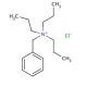 Benzyltripropylammonium chloride (CAS 5197-87-5) - chemical structure image