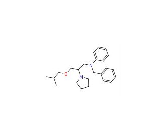 Bepridil (CAS 64706-54-3) - chemical structure image