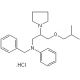 Bepridil hydrochloride (CAS 74764-40-2) - chemical structure image