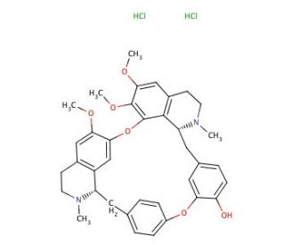 Berbamine dihydrochloride (CAS 6078-17-7) - chemical structure image