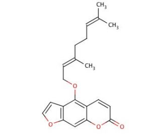 Bergamottin (CAS 7380-40-7) - chemical structure image