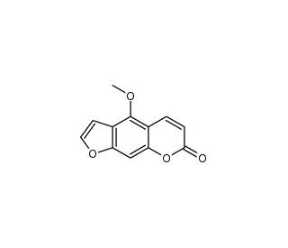 Bergapten (CAS 484-20-8) - chemical structure image