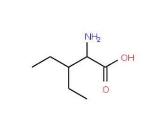 &beta;,&beta;-Diethylalanine (CAS 14328-54-2) - chemical structure image