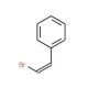 β-Bromostyrene (CAS 103-64-0) - chemical structure image