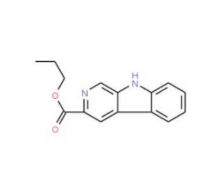 &beta;-Carboline-3-carboxylic acid ester (CAS 76808-18-9) - chemical structure image