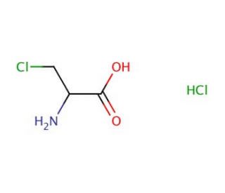 beta-Chloro-DL-alanine hydrochloride (CAS 35401-46-8) - chemical structure image