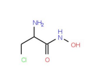 beta-Chloro-L-alanine hydroxylamine (CAS 163682-35-7) - chemical structure image