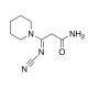 β-(Cyanoimino)-1-piperidinepropanamide (CAS 1798387-81-1) - chemical structure image